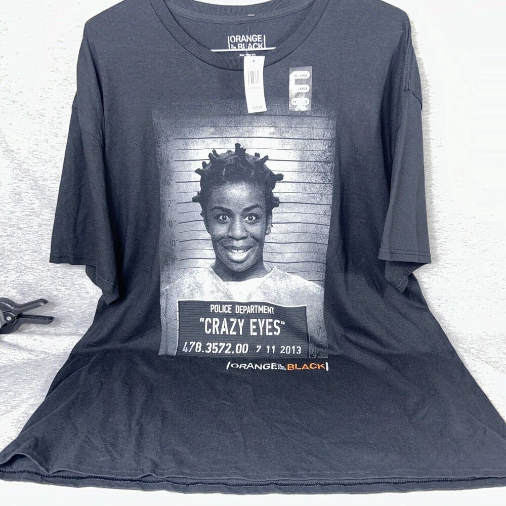 NEW Orange Is The New Black T Shirt Crazy Eyes Lion Gate 2016 Men's Size XXL